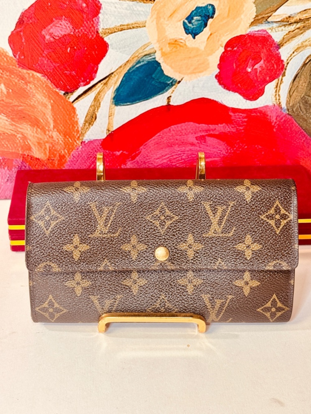 Louis Vuitton Monogram Sarah long wallet - Picture 12 of 13